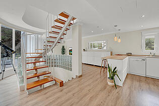 Living room stairs