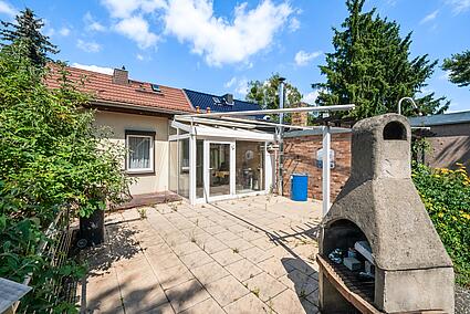 Blick zur Terrasse