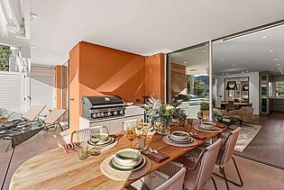 Terrace dining area