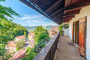 Balkon mit Seeblick