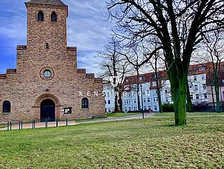 Park mit Blick