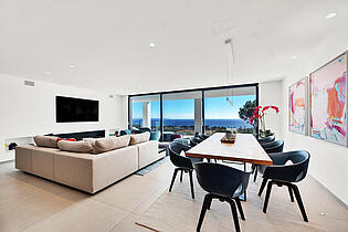 Living room in a villa 