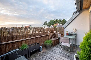 Auf Ihrem eigenen Süd-West-Balkon!