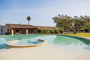 Pool area