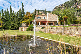 Finca-Valldemossa-View of the house with panoramic view