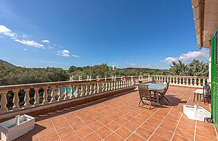 Finca in Algaida Terrasse