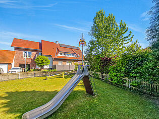 Weitblick vor dem Haus