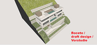 Illustration villa