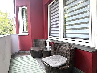 Balkon zum Entspannen