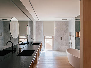 Master bathroom