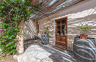 Finca Sencelles, Mallorca - terrasse