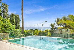 Swimming pool with views