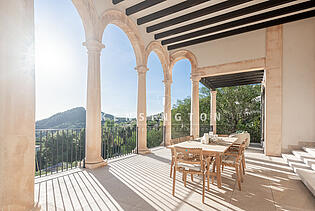 Chalet en Port Andratx, Mallorca terraza y vistas