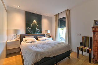 Master bedroom apartment Portals Nous : Costa den Blanes