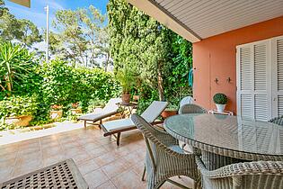 Garden terrace in Bendinat