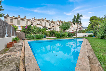 Community swimming pool in Portals