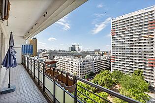 Blick vom großen Balkon