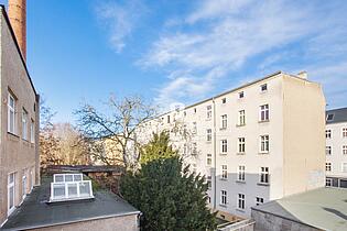 Blick aus dem Fenster