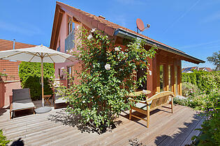 Sonnige Südterrasse