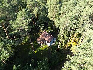 Luftbild Grundstück und Haus