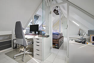 Arbeitszimmer Oben