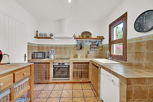 Kitchen in a villa for sale