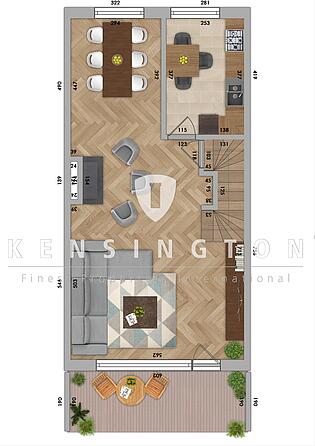 *Grundriss 1. Etage_KBR_172_Reihenmittelhaus in Seevetal