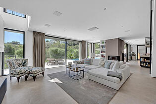 Livingroom villa Costa d´en Blanes