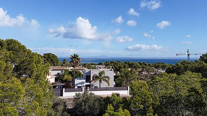 1. Sea view plot for sale in Sol de Mallorca