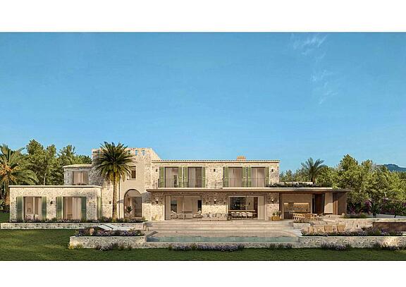 Plot with project for sale in Sol de Mallorca Plot with project for sale in Sol de Mallorca