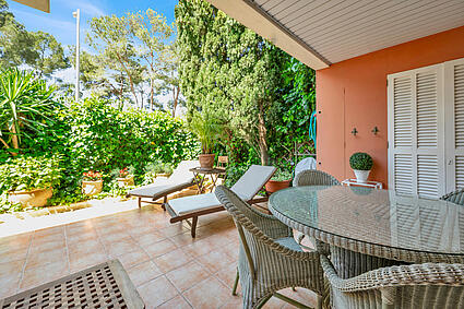 Garden terrace in Bendinat