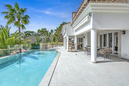 Villa in Costa den Blanes with swimming pool