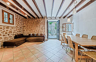 Casa de pueblo en Banyalbufar Mallorca - salón