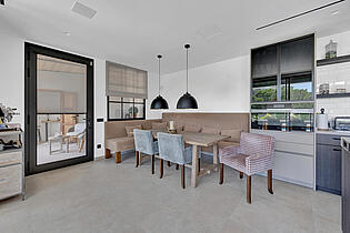 Dining area  villa Costa d´en Blanes