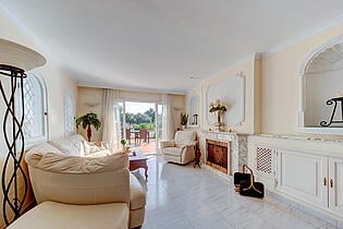 4. Living room in a villa for sale