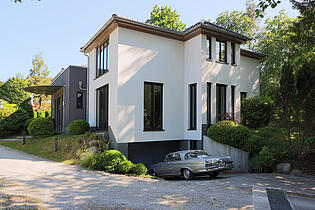 Einfahrt Garage 