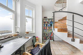 Bürobereich (Maisonette-Wohnung rechts)