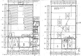 Grundriss Lagerhalle