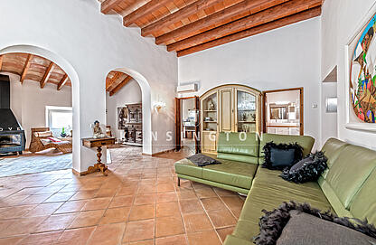 Penthouse in Banyalbufar Mallorca - living room