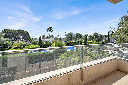 View from the terrace apartment 2 Sol de Mallorca