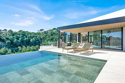 Swimming pool in Costa den Blanes
