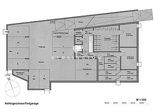 Untergeschoss / Tiefgarage