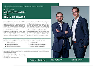 Martin Wiland und Kevin Bergwitz