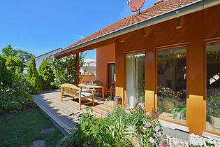 Sonnige Südterrasse