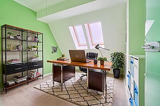 Visualisierung Wohnbeispiel Homeoffice