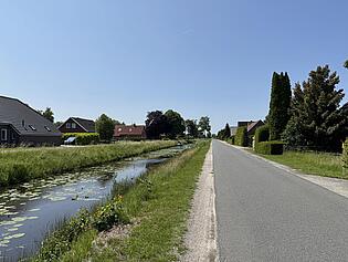 Lage direkt am Kanal