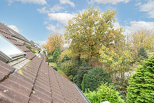 Ausblick vom Balkon