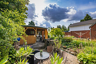 Terrasse und Verranda