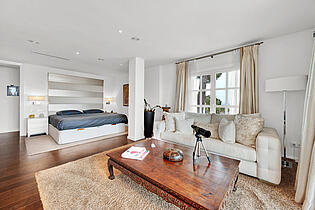 Master bedroom villa Costa d´en Blanes