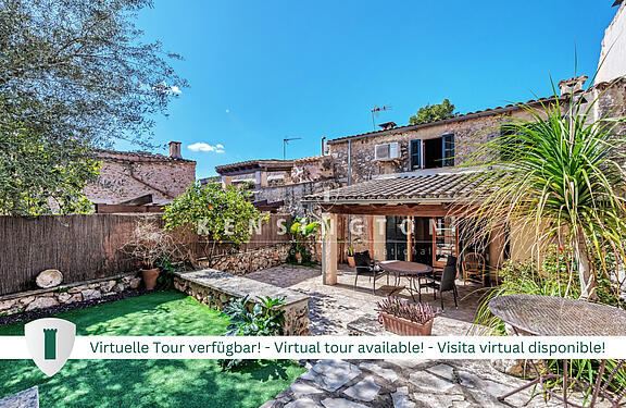 Haus in Ruberts, Mallorca-garten Haus in Ruberts, Mallorca-garten